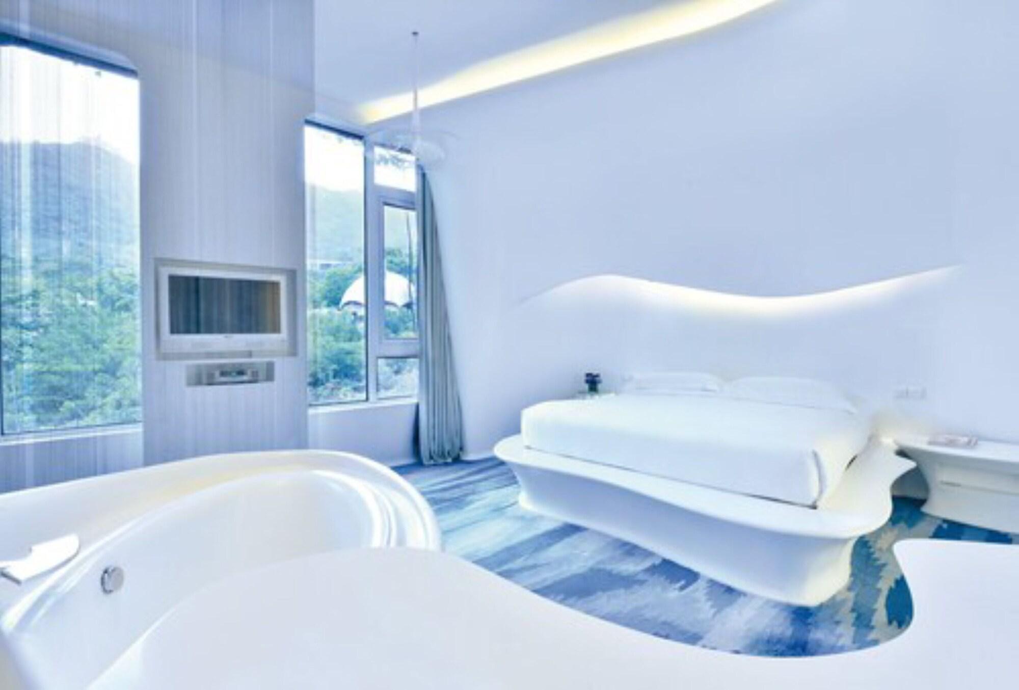 Otique Aqua Hotel Шэньчжэнь Экстерьер фото