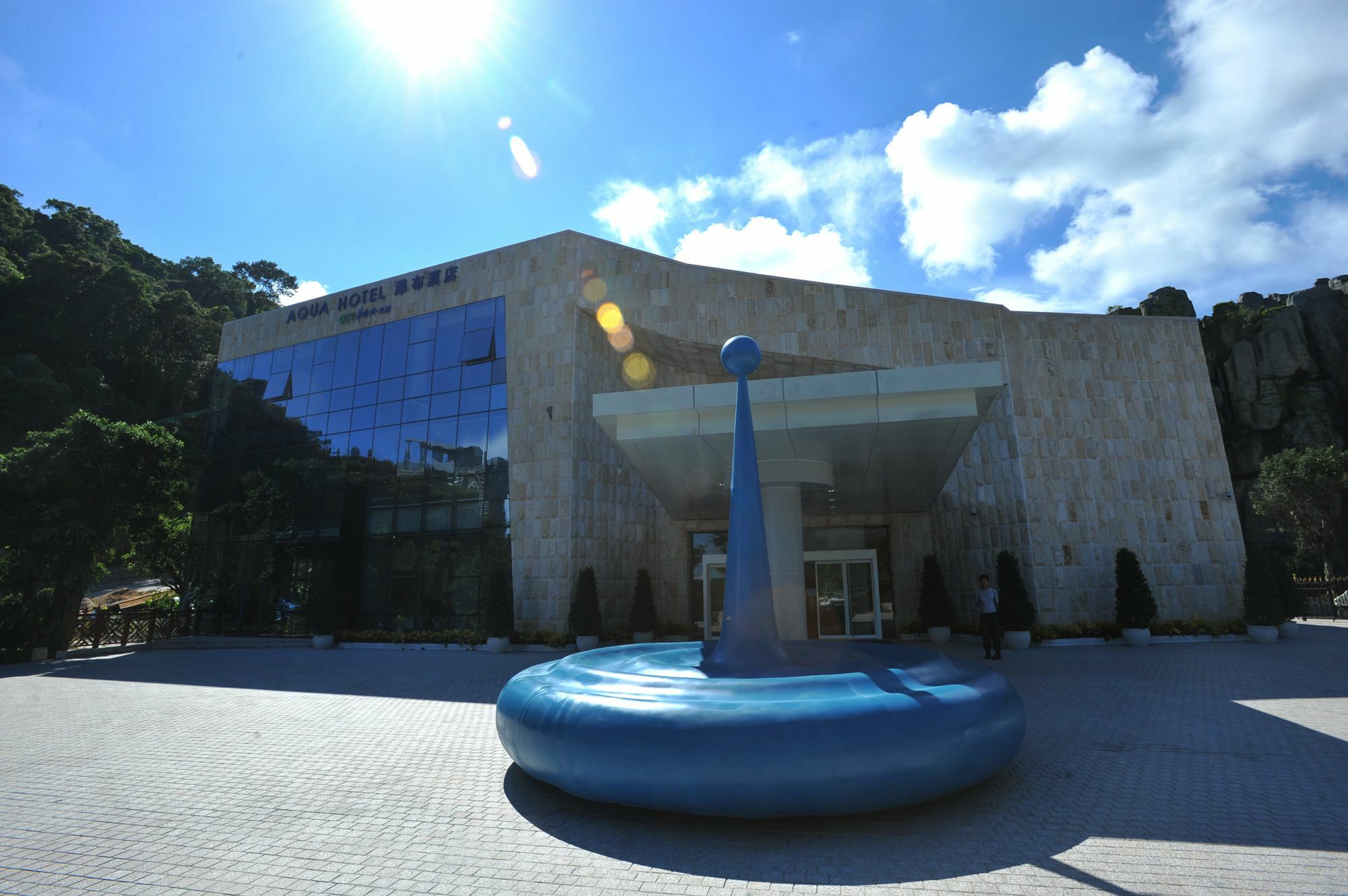Otique Aqua Hotel Шэньчжэнь Экстерьер фото